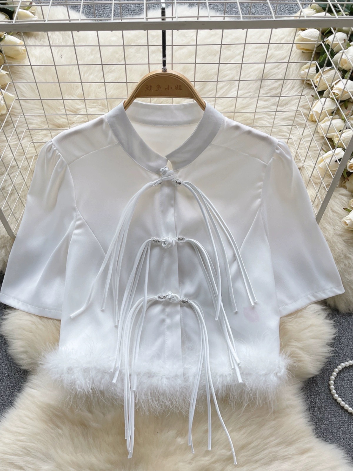 Only accepting good vibes Korean top FTO137 image