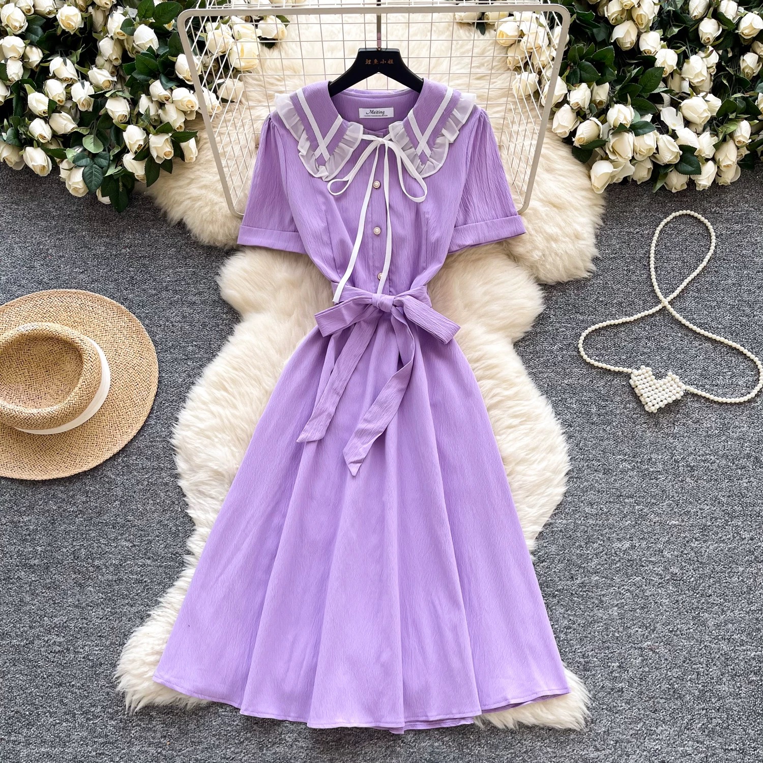 Always chilling midi dress CD475 image