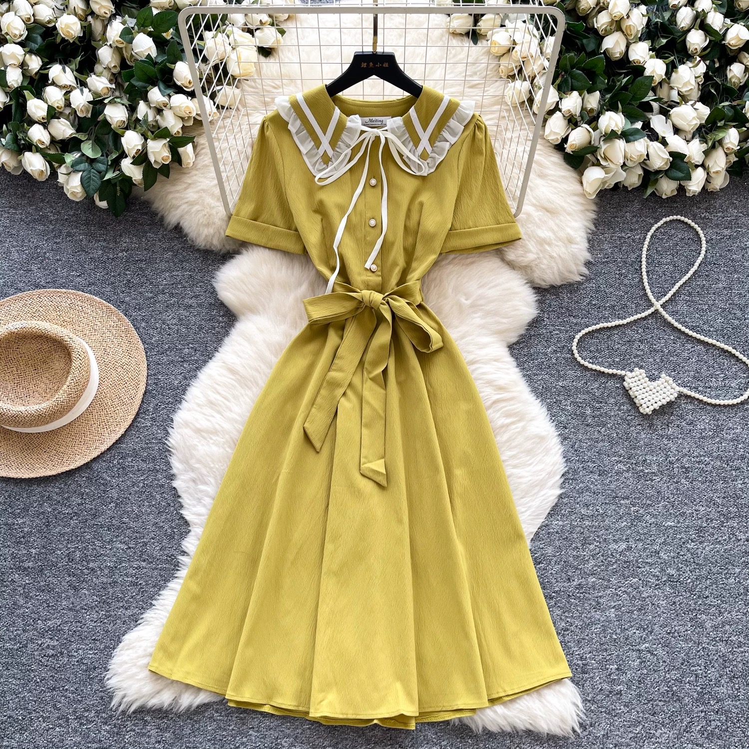 Always chilling midi dress CD475 image