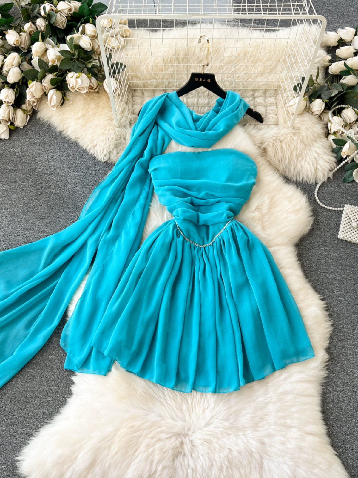Deep blue sea dress CD1011 image