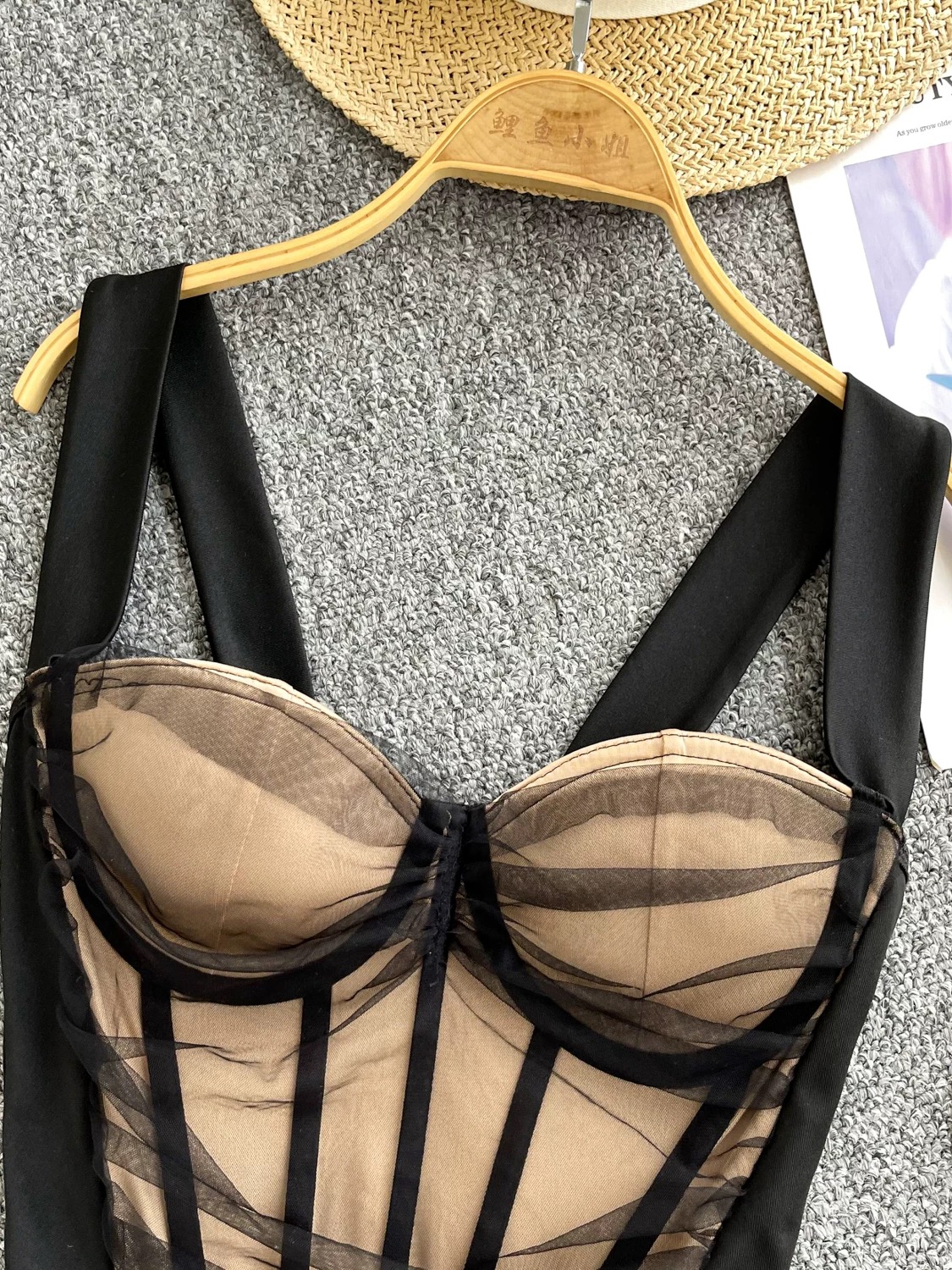 Highly cinched corset top CS154 image