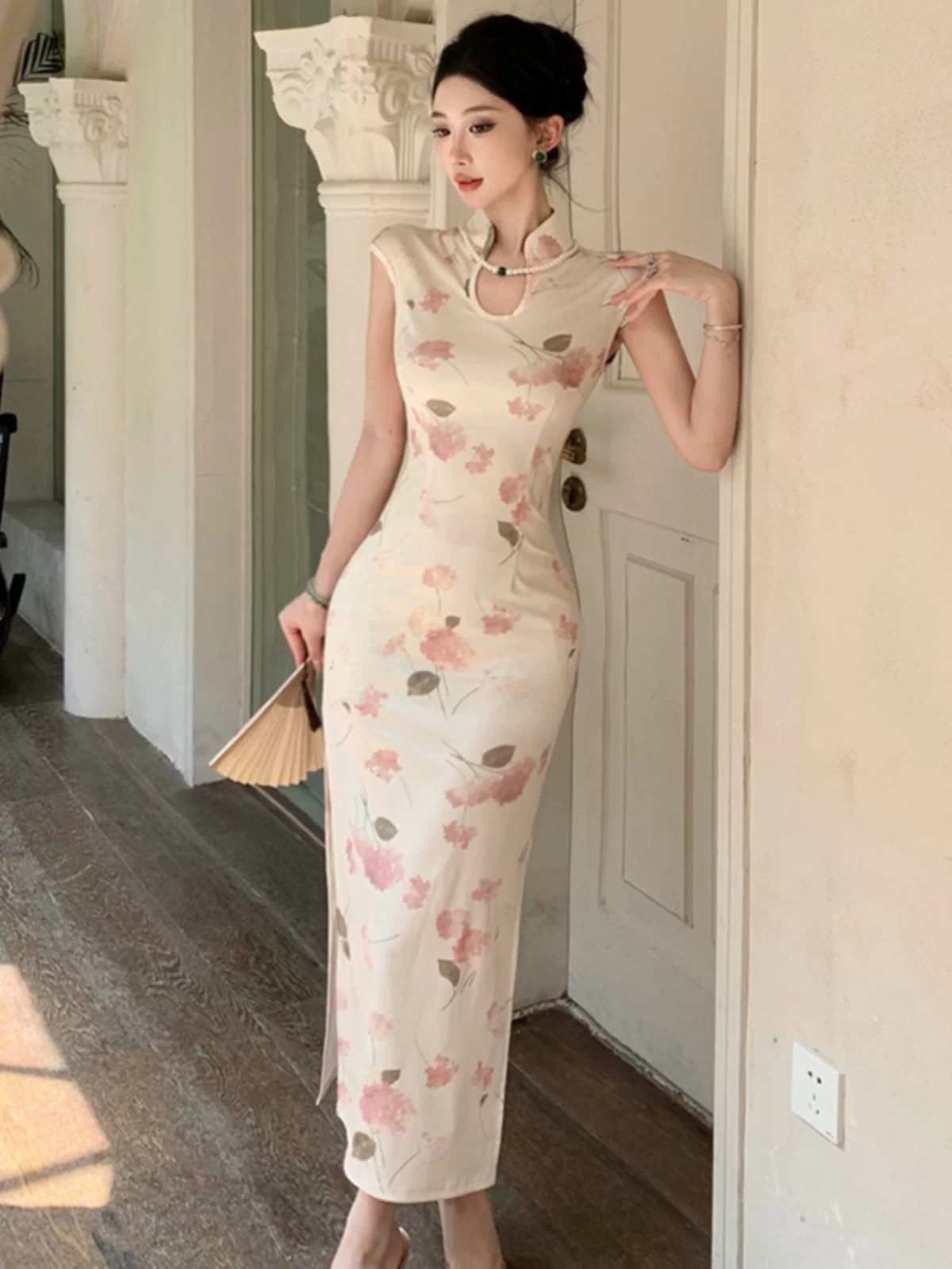 Mystery solved qipao dress Q196