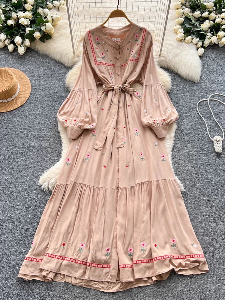 In a vacay mood print dress CD452 image