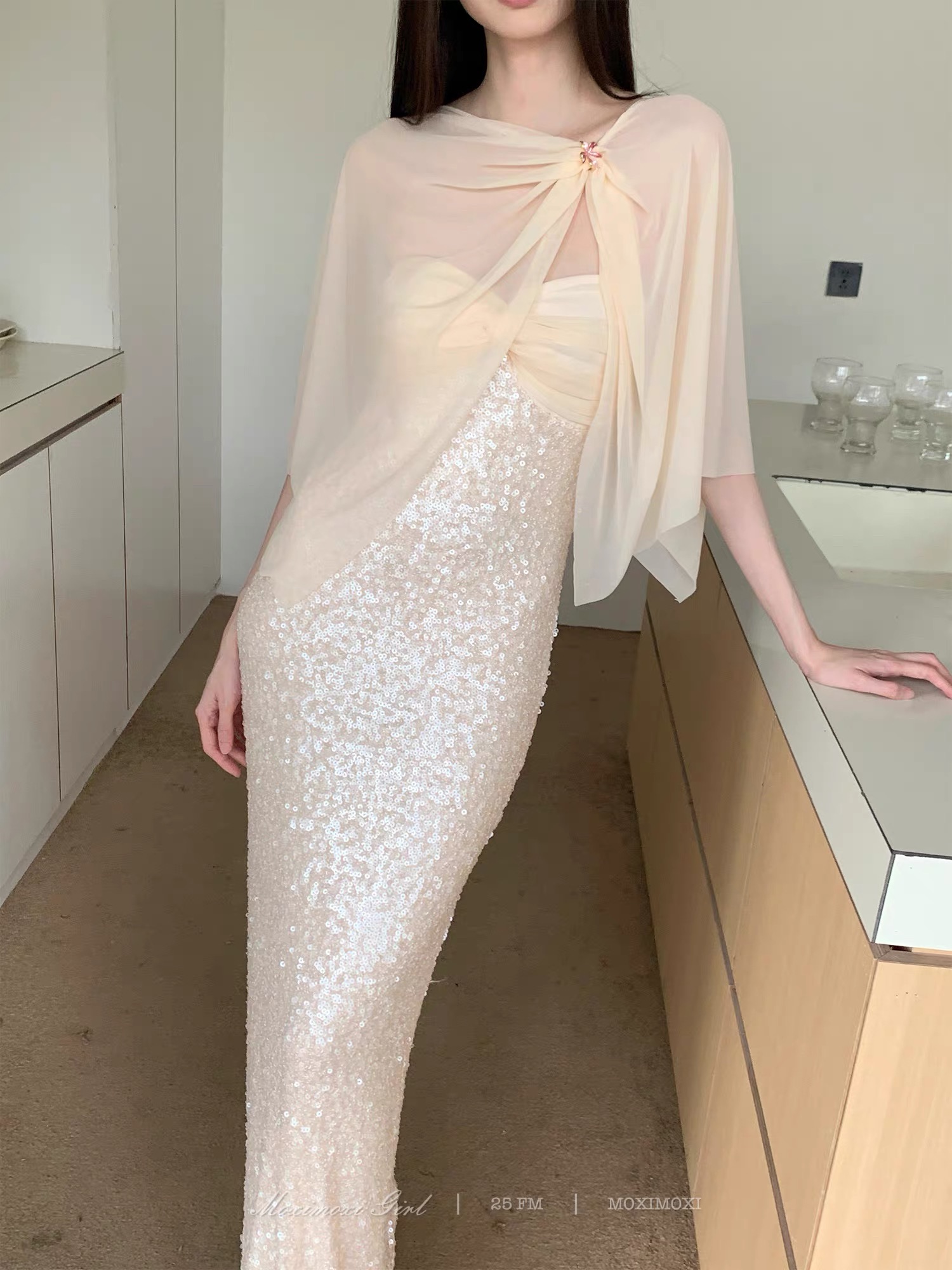 Out of time sequin dress EVD294 image