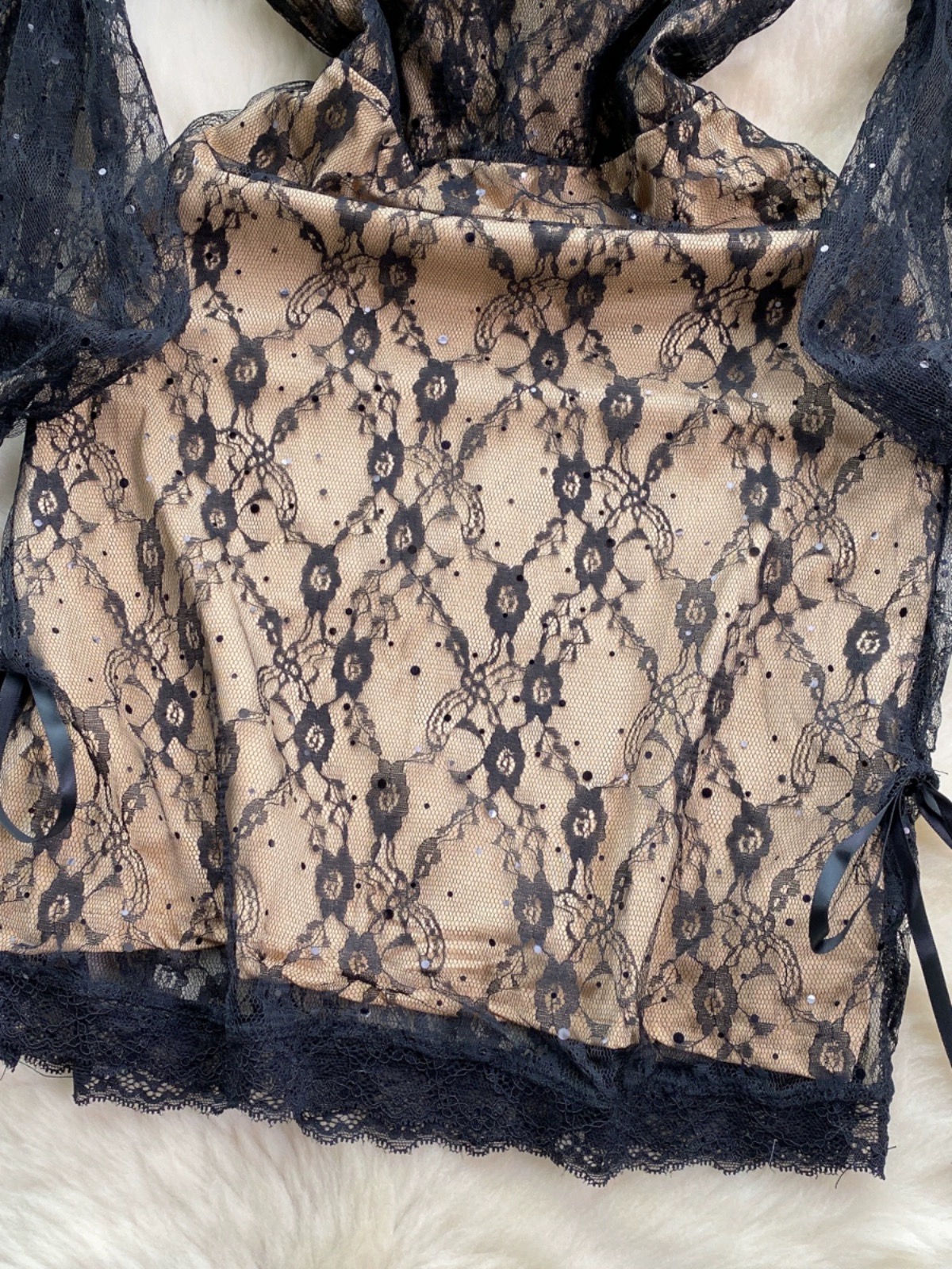 Fits just right lace dress CBC735 image