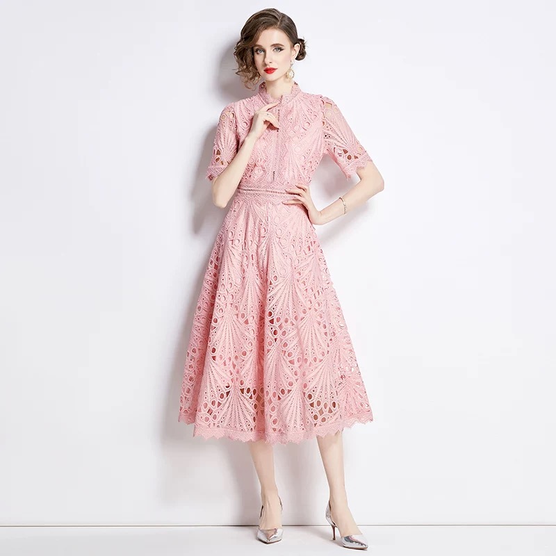 Around the track lace dress FD1156 image