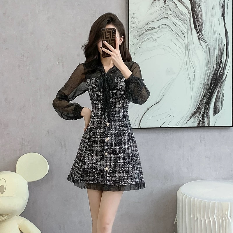 Savannah royal woolen dress FD278 image