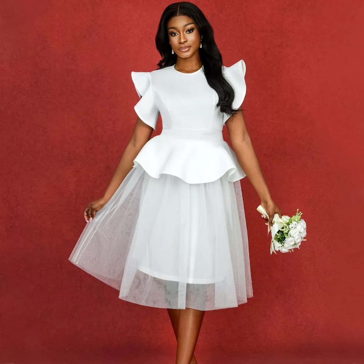 Just like a queen dress EVD272 image