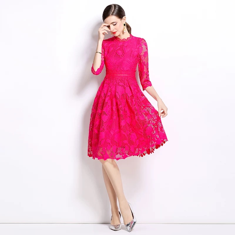 Off roading lace dress FD1133 image