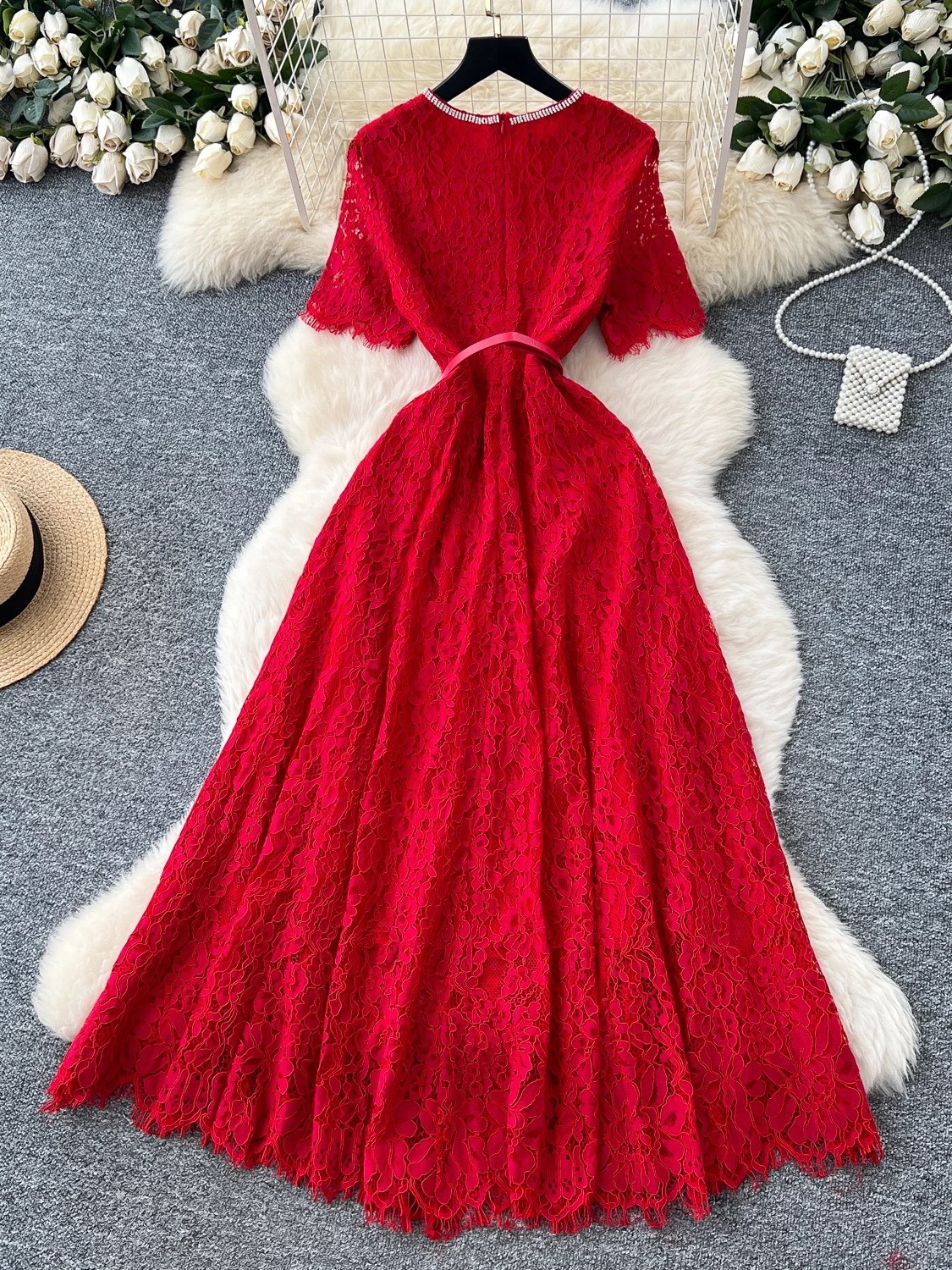 Party starter lace dress FD474 image