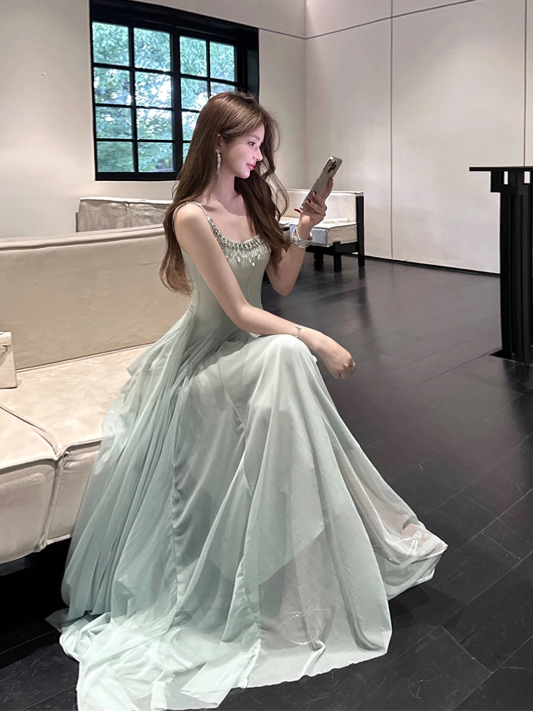 Off season designer dress  FD476 image