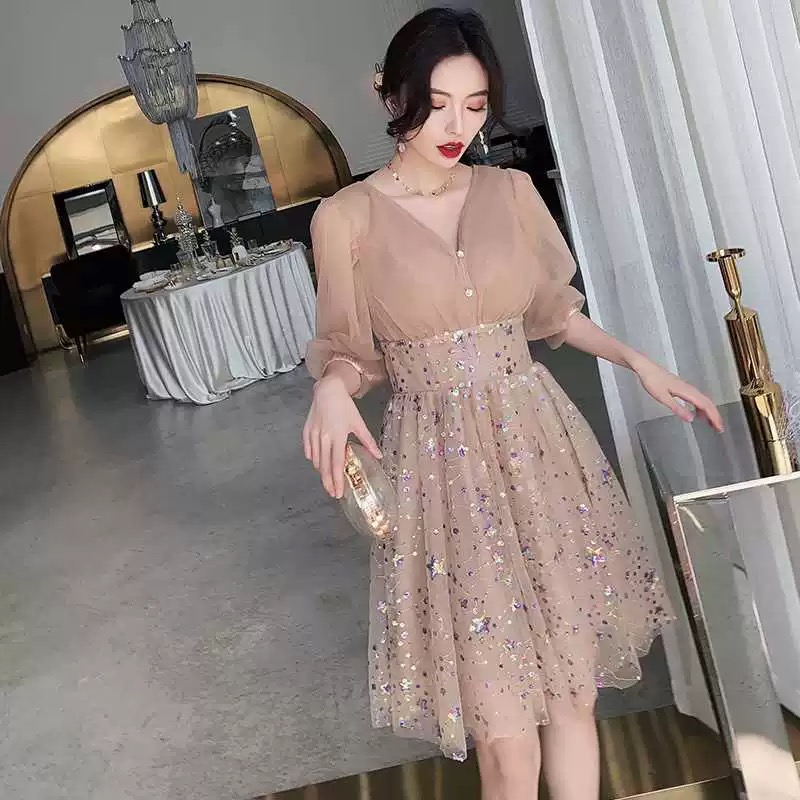 Luxury views dress EVD266 image