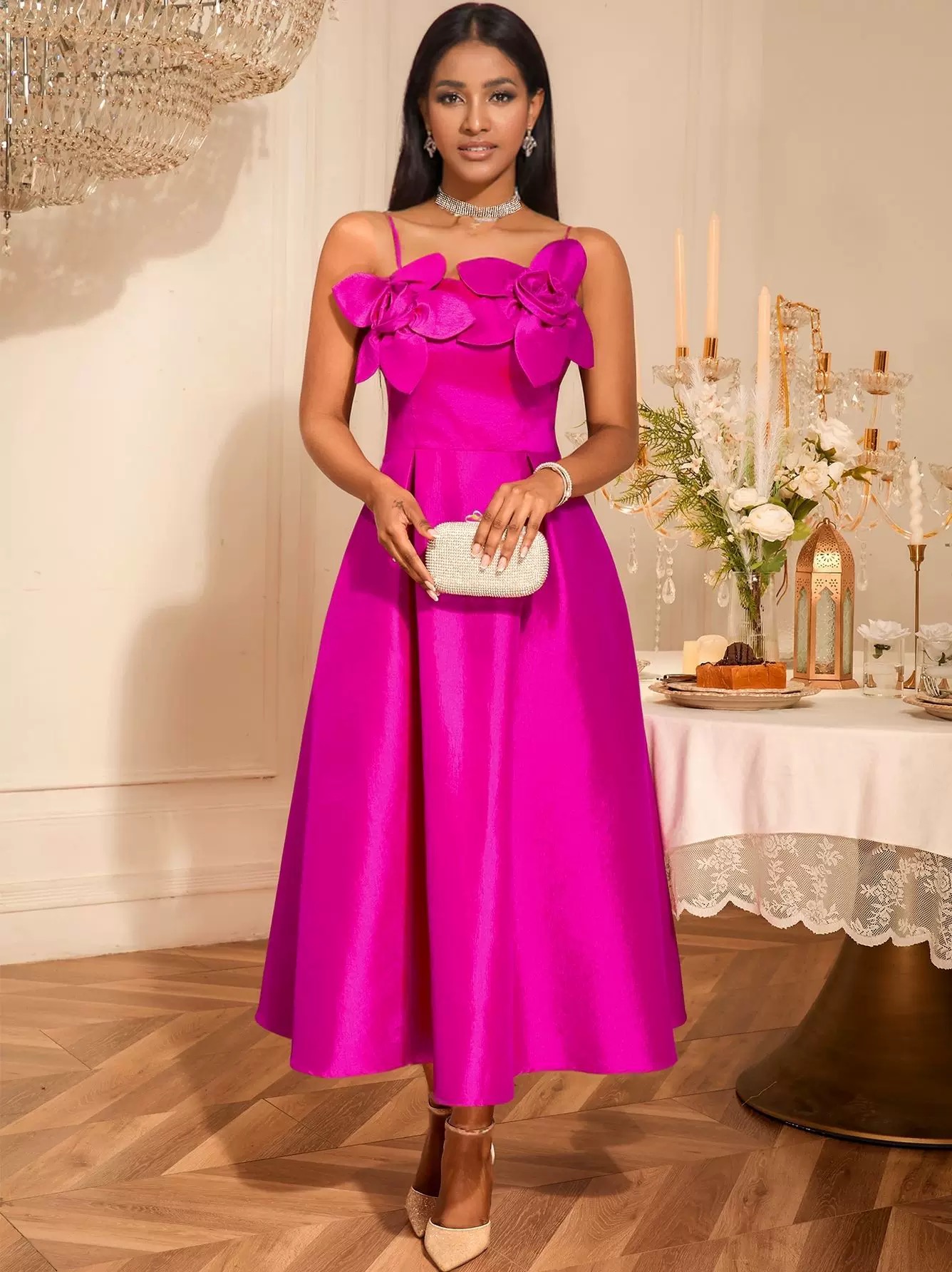 Down and ready dress EVD189 image