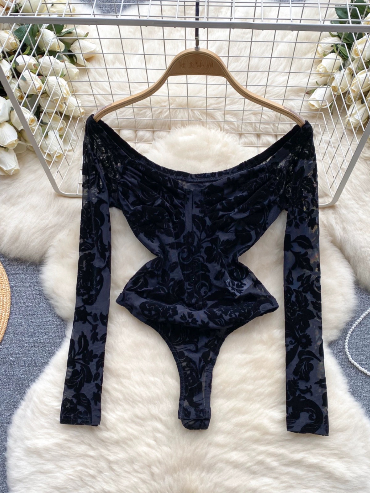 Cross my mind bodysuit BS128