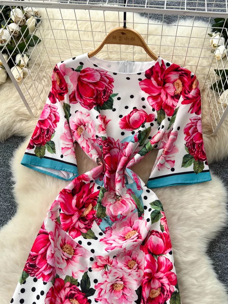 Always blooming floral dress CD442 image