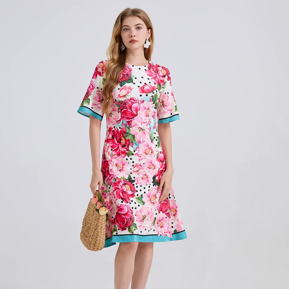 Always blooming floral dress CD442 image