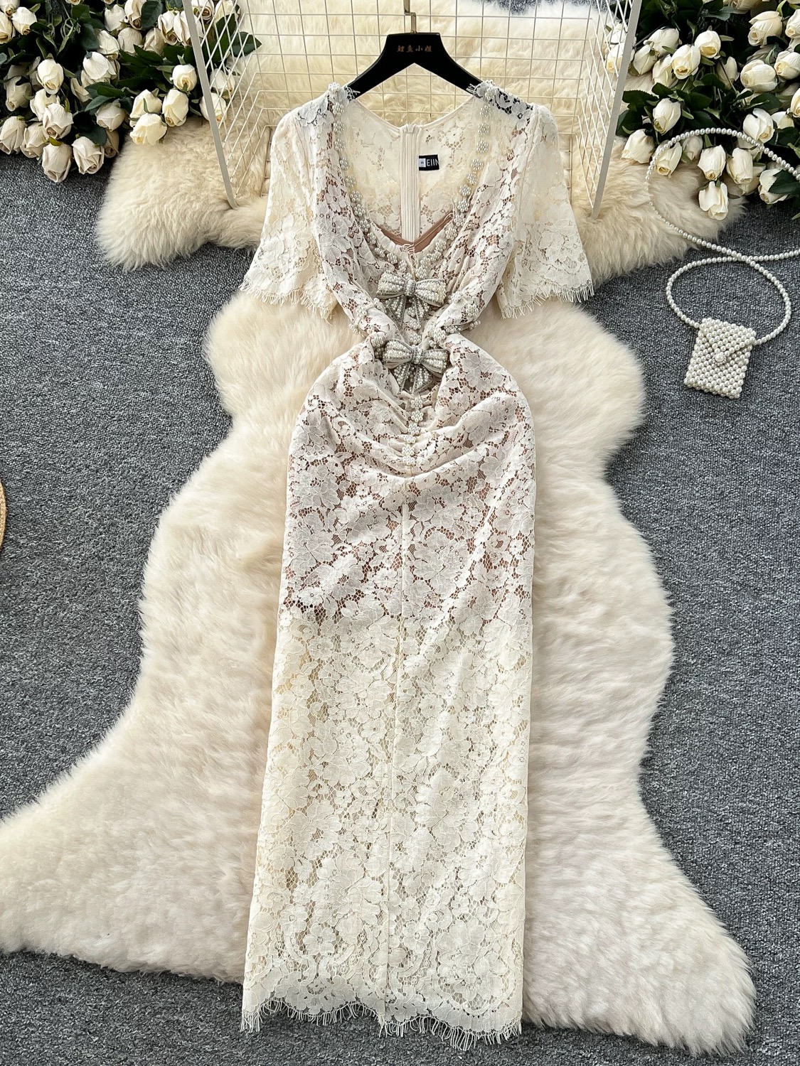 Cool girl lace dress FBC392 image