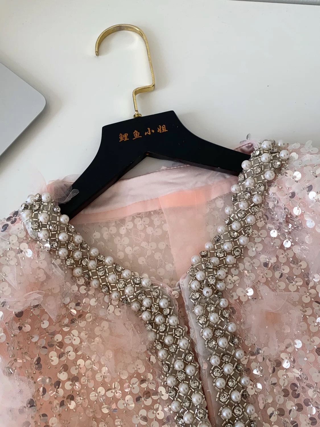 Miami mansion royal sequin pearl blazer BL154 image