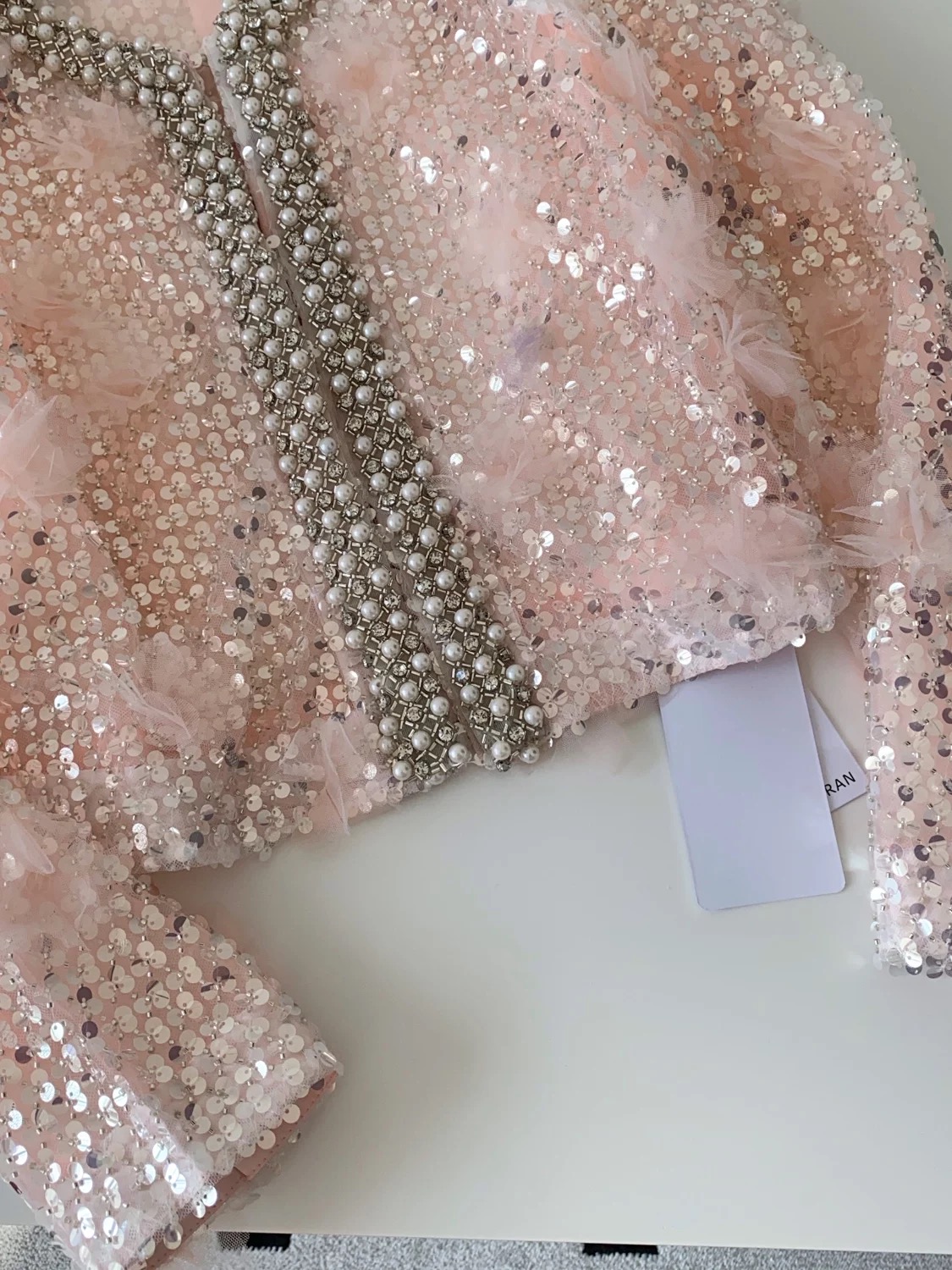 Miami mansion royal sequin pearl blazer BL154 image