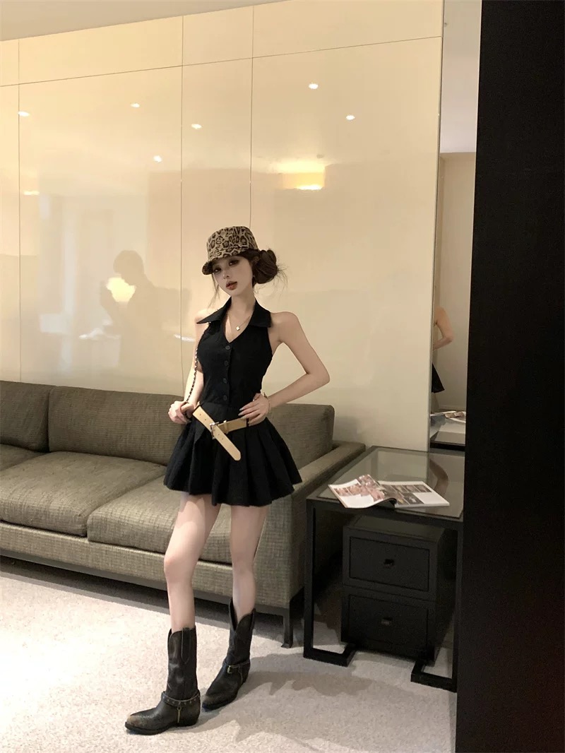 Evening best dress & belt CD429 image