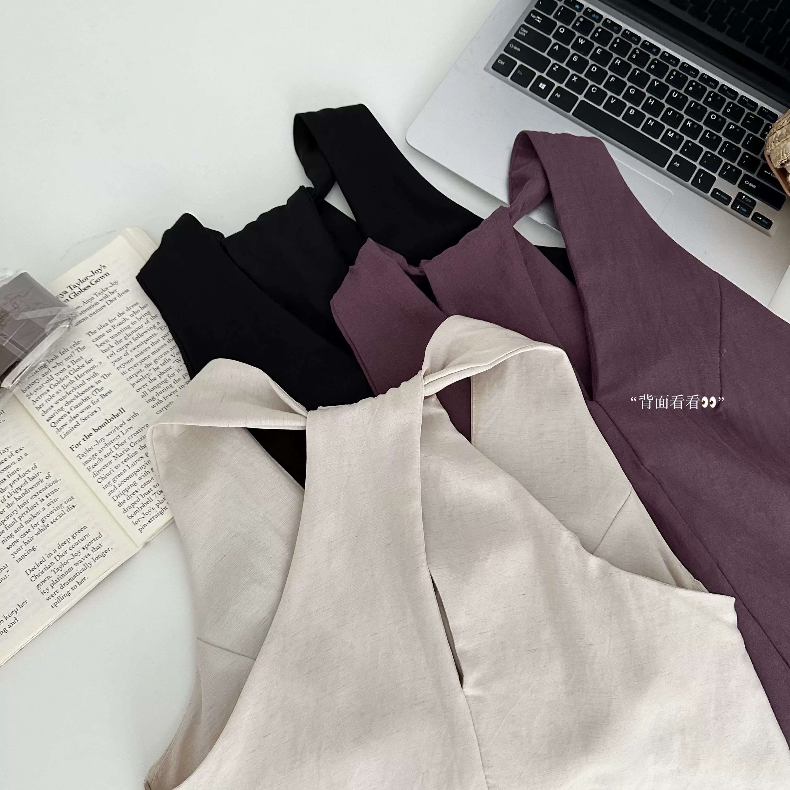 Pretty in linen dress CD423 image