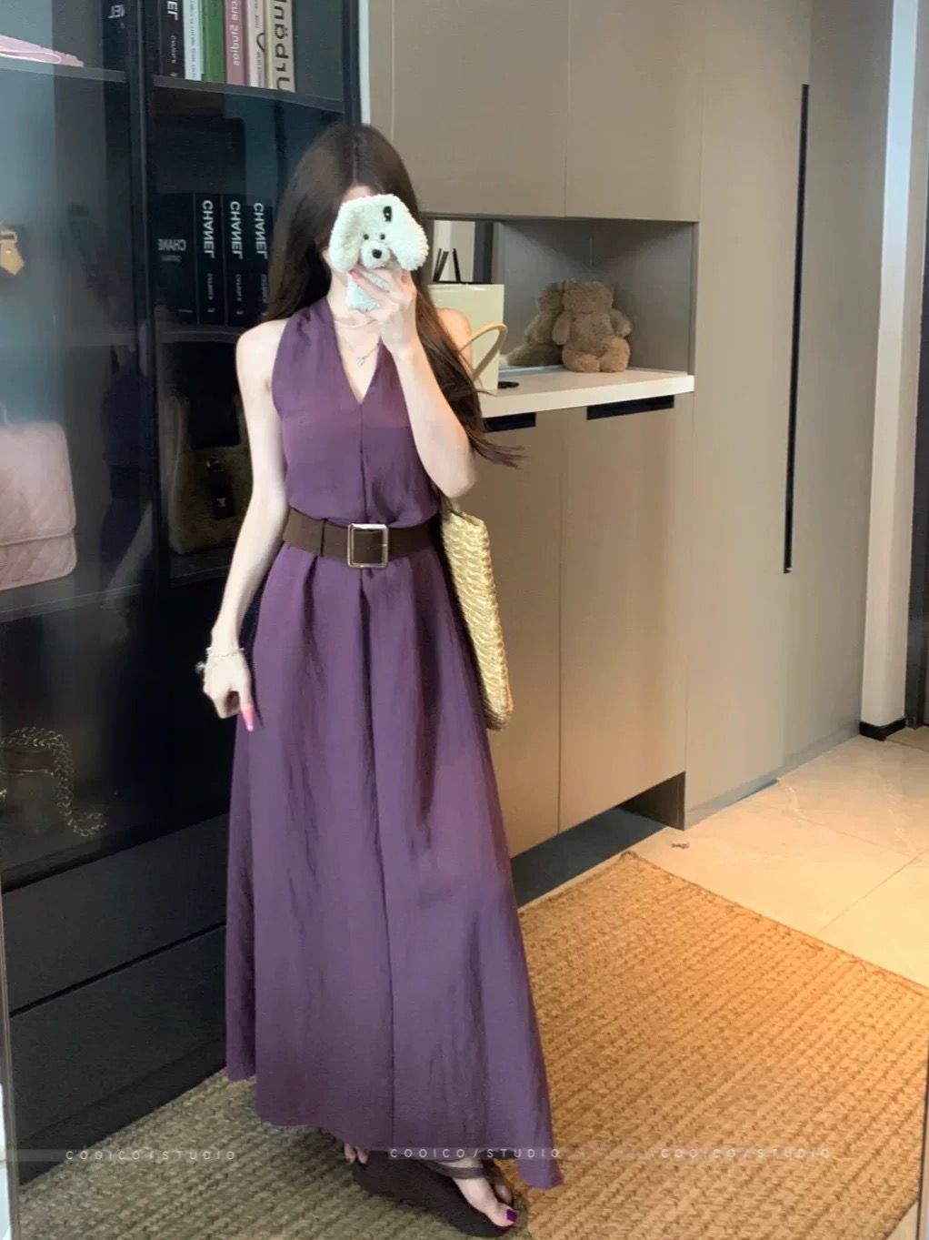 Pretty in linen dress CD423 image