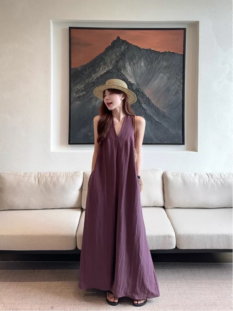 Pretty in linen dress CD423 image