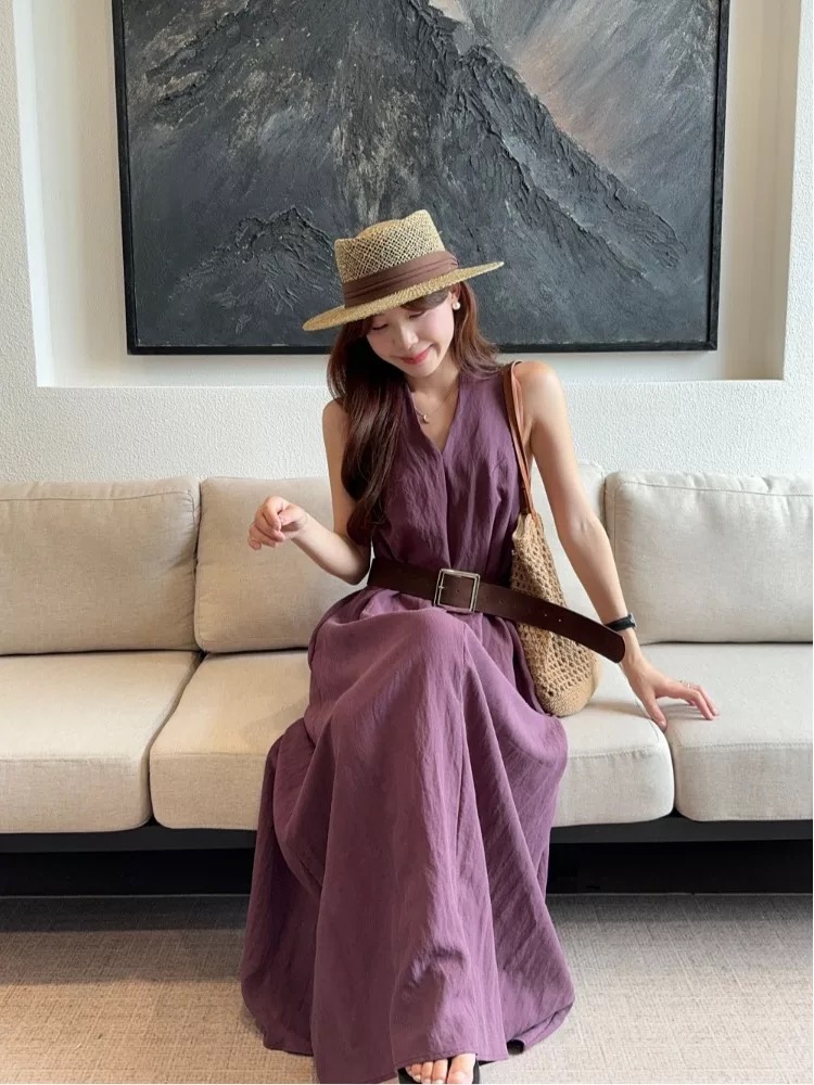 Pretty in linen dress CD423 image