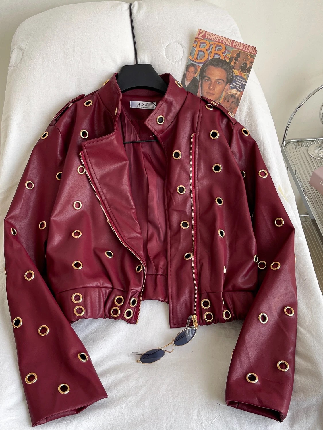 Just for fun leather jacket LJ136