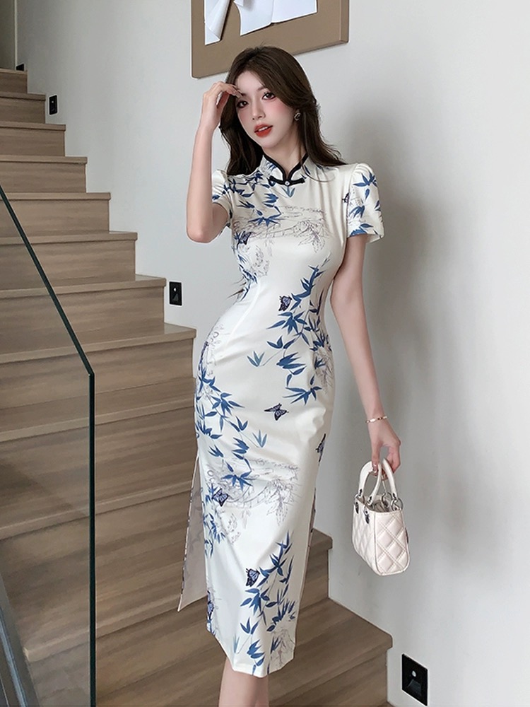 Gorgeous diva qipao dress Q117