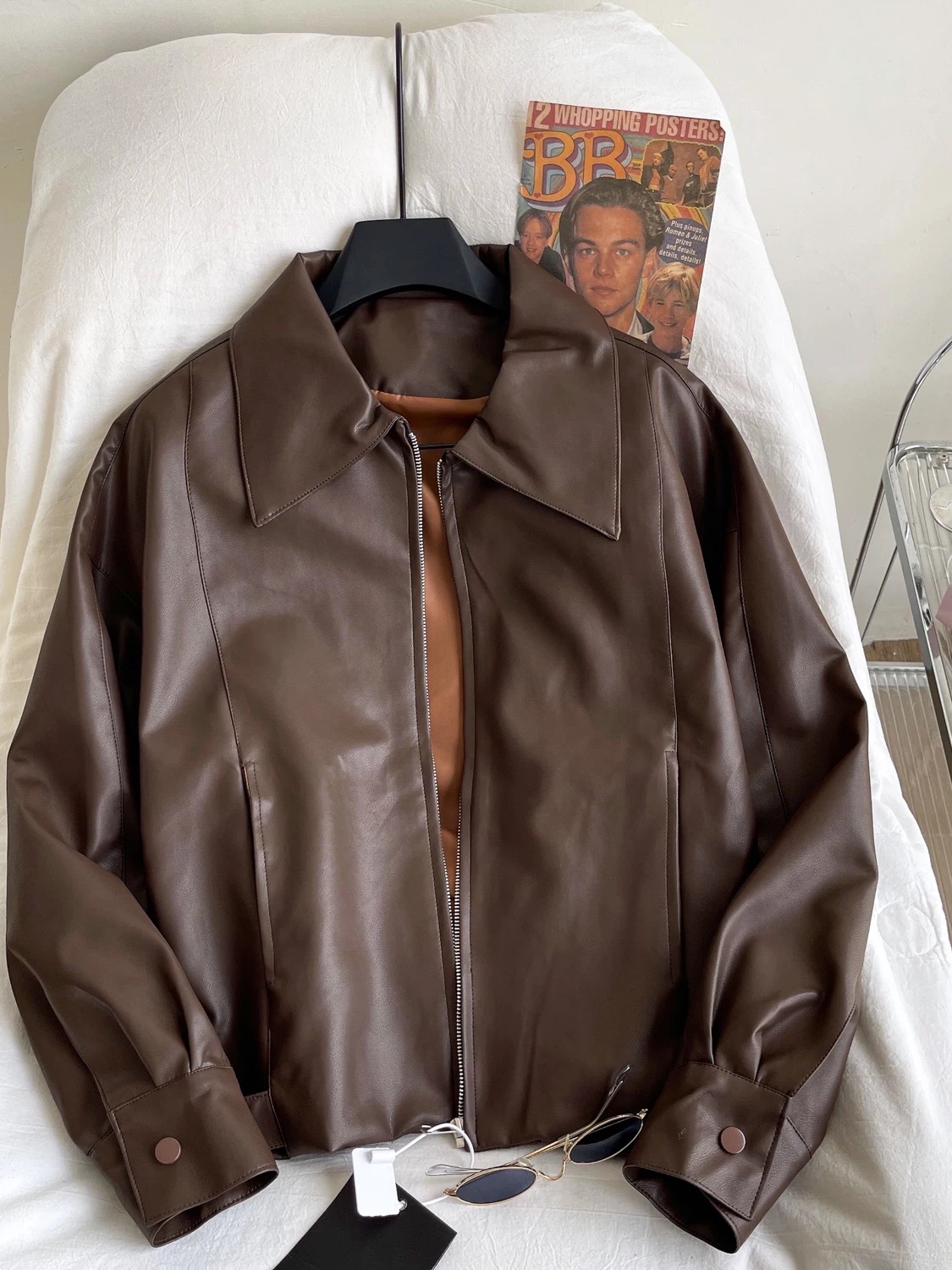 Pour some tequila leather jacket  LJ134