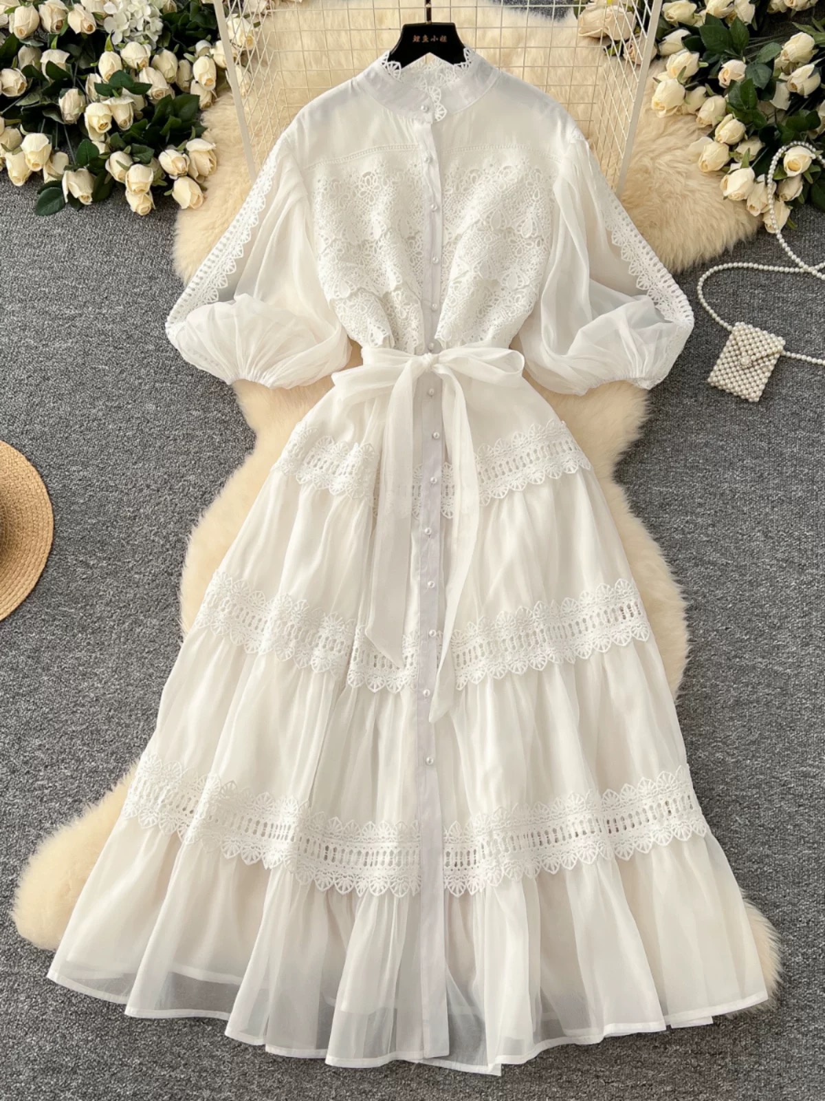 Solid twist dress FD1402 images