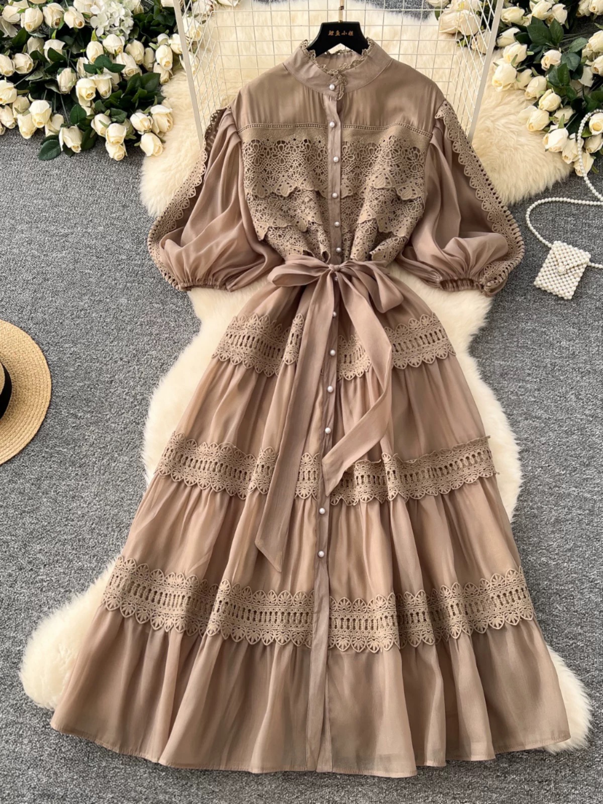 Solid twist dress FD1402 image