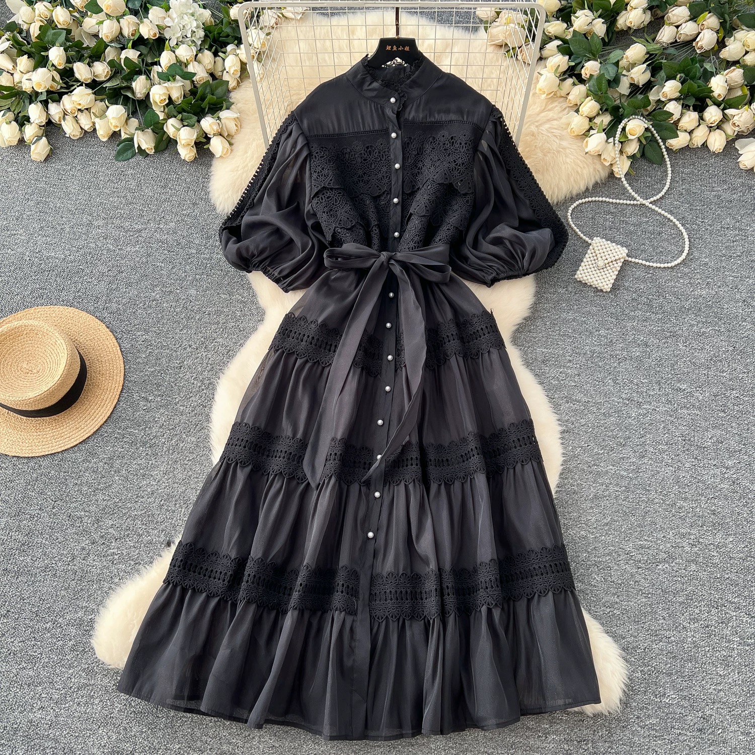 Solid twist dress FD1402 images