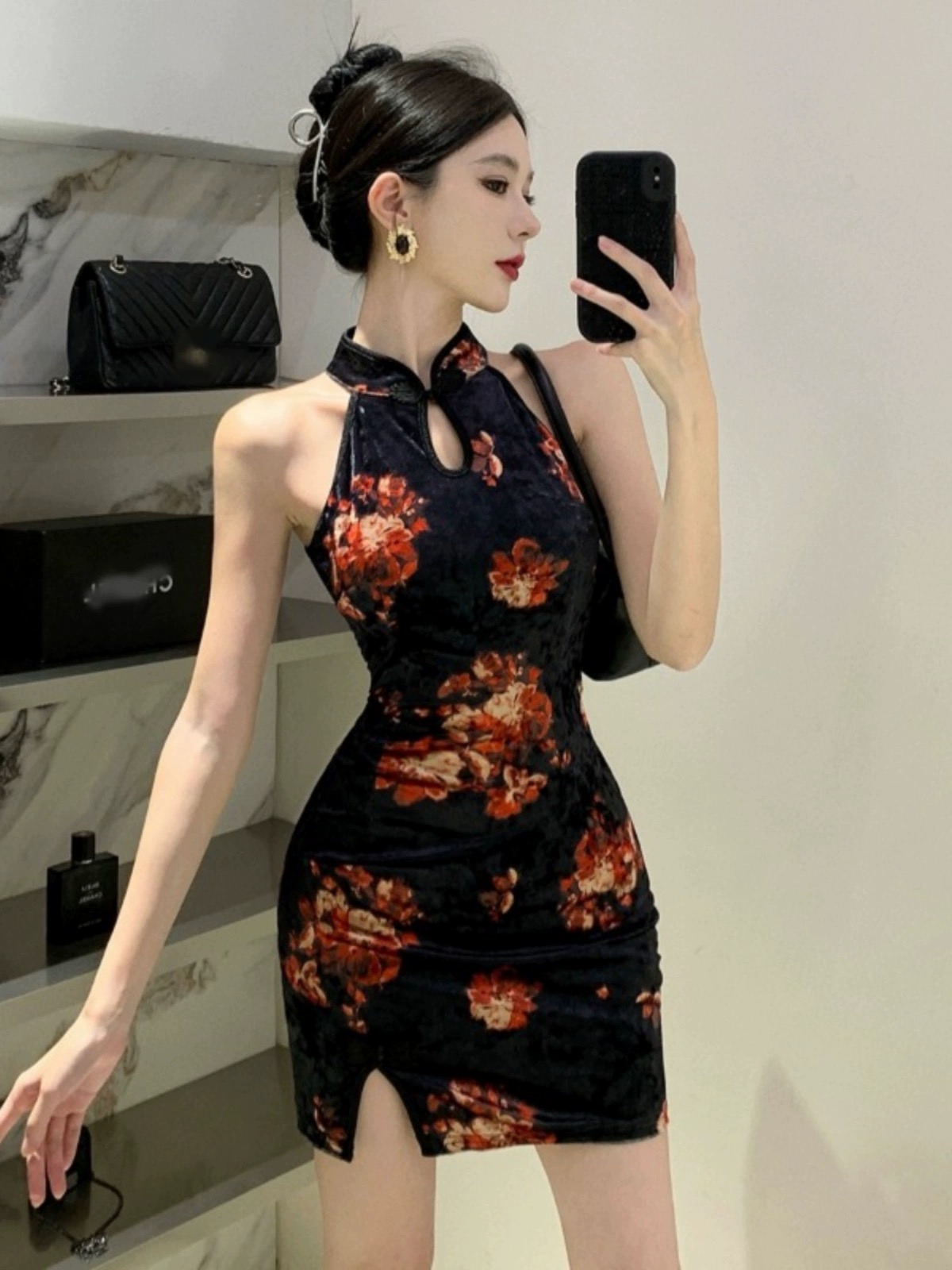 All about you qipao dress Q128 image