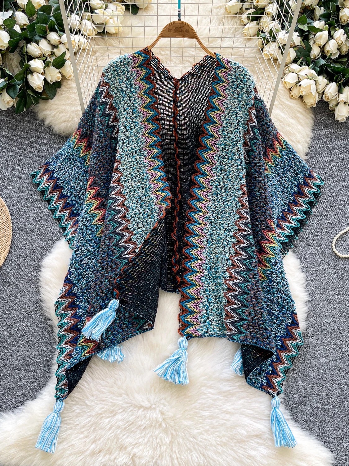 Elevated comfort shawl SW6