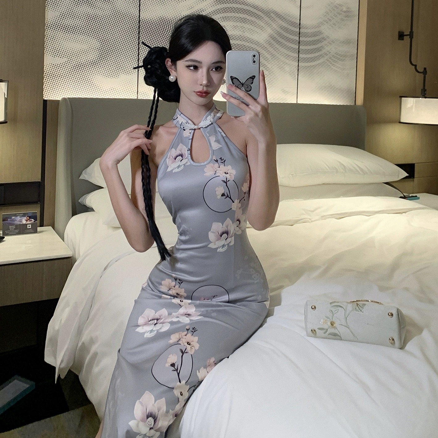Belong together qipao dress Q129