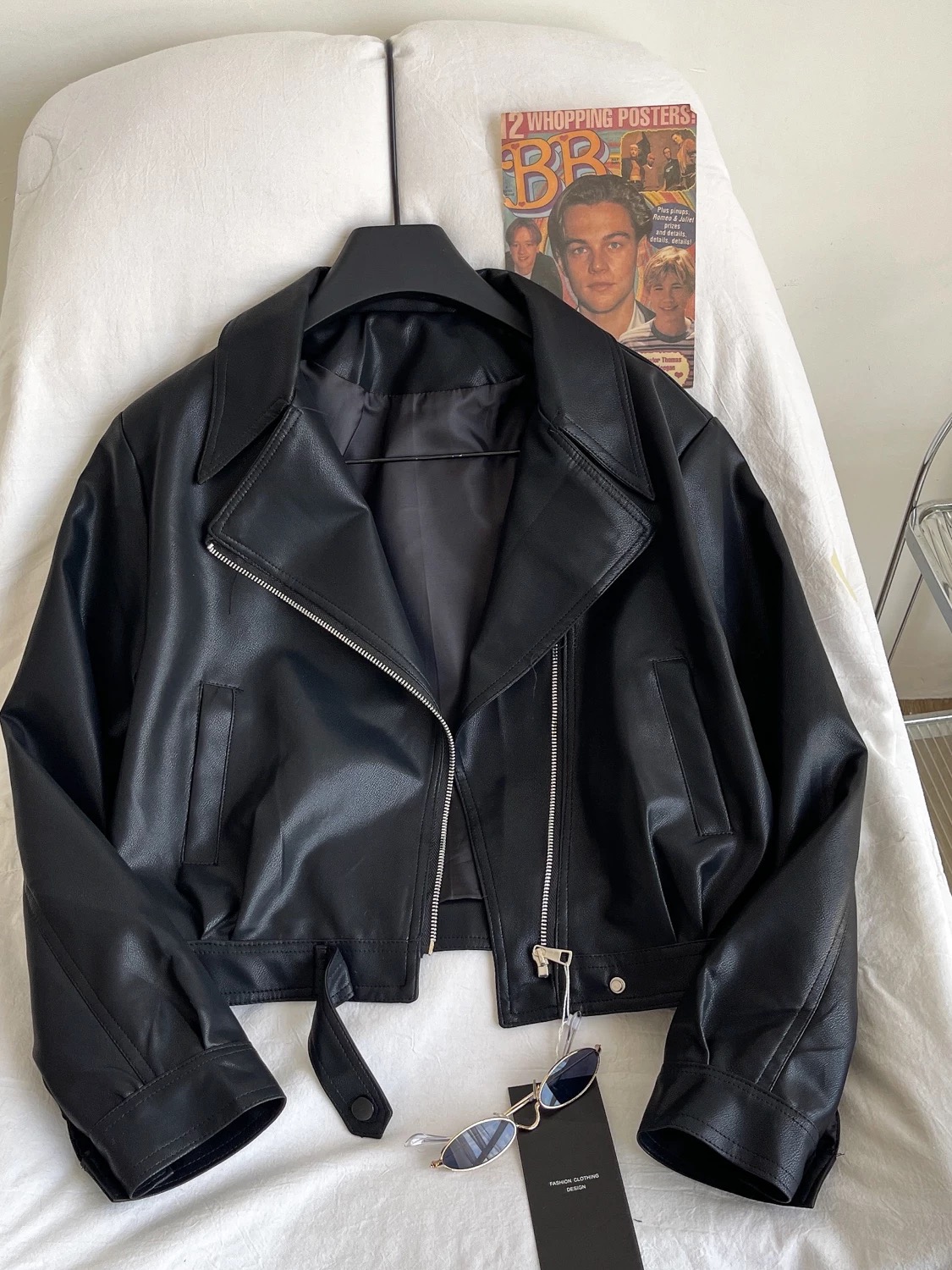 Speed racer leather jacket LJ122 image