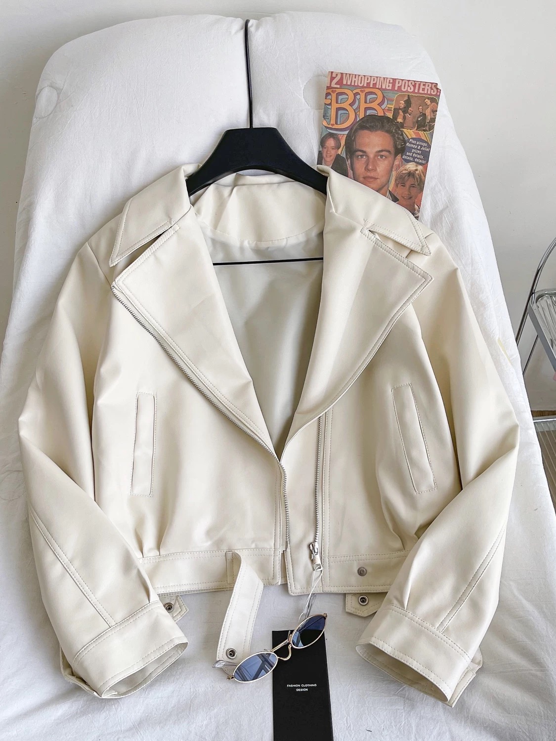 Speed racer leather jacket LJ122 image