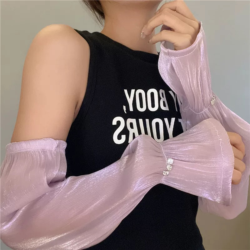 Modern girl detachable sleeves AC173