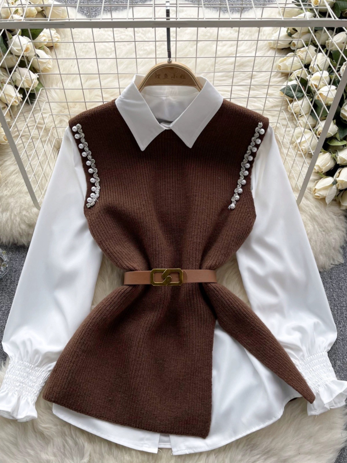 Havard student shirt set SS121 image