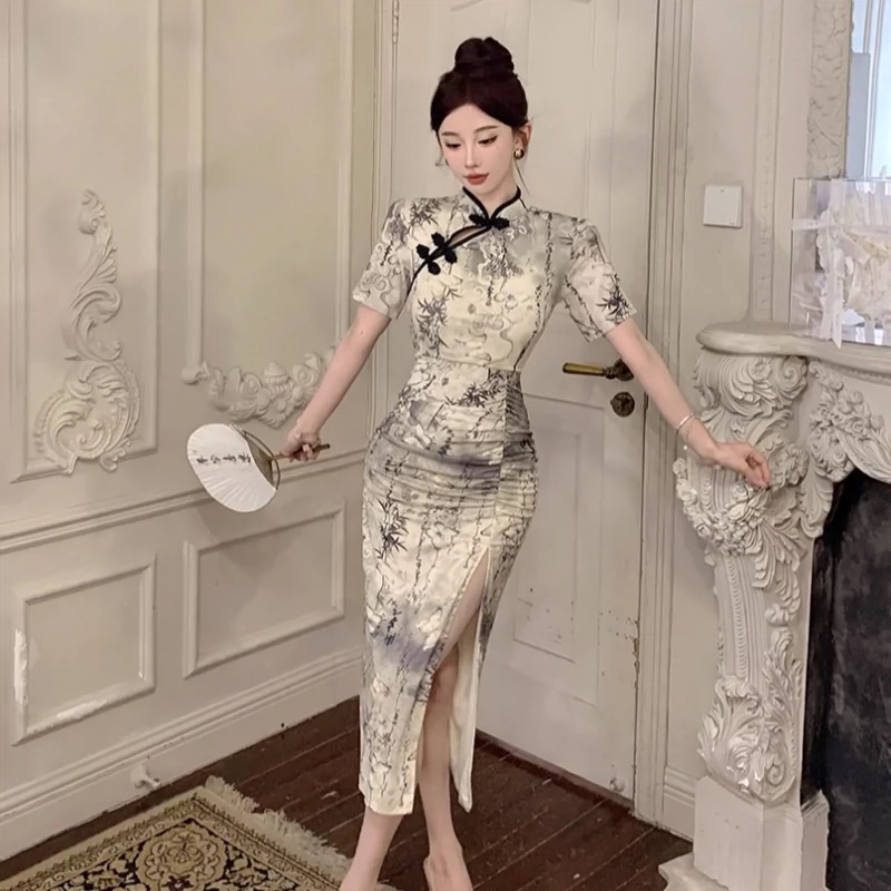 Mon Cherie qipao dress Q154 image