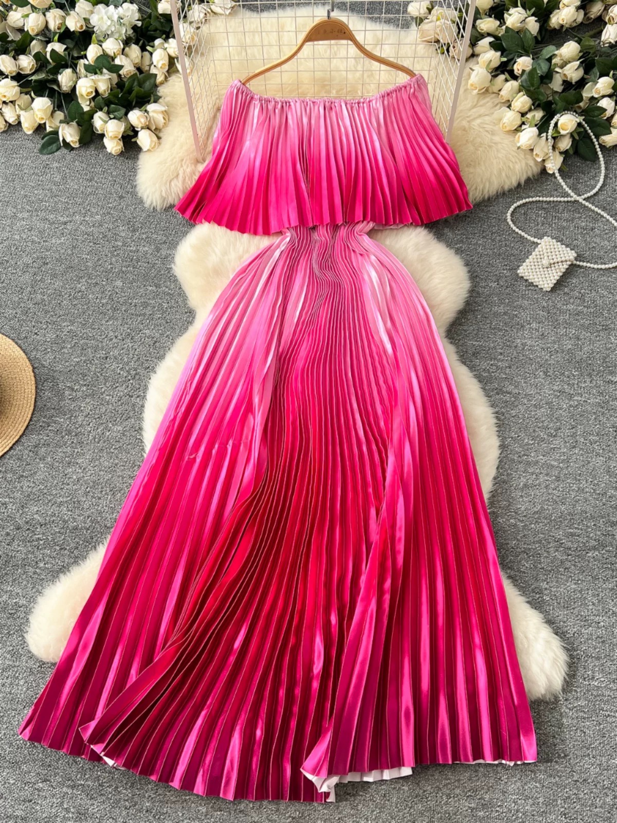 Mocha Monday full length dress FD1368 images