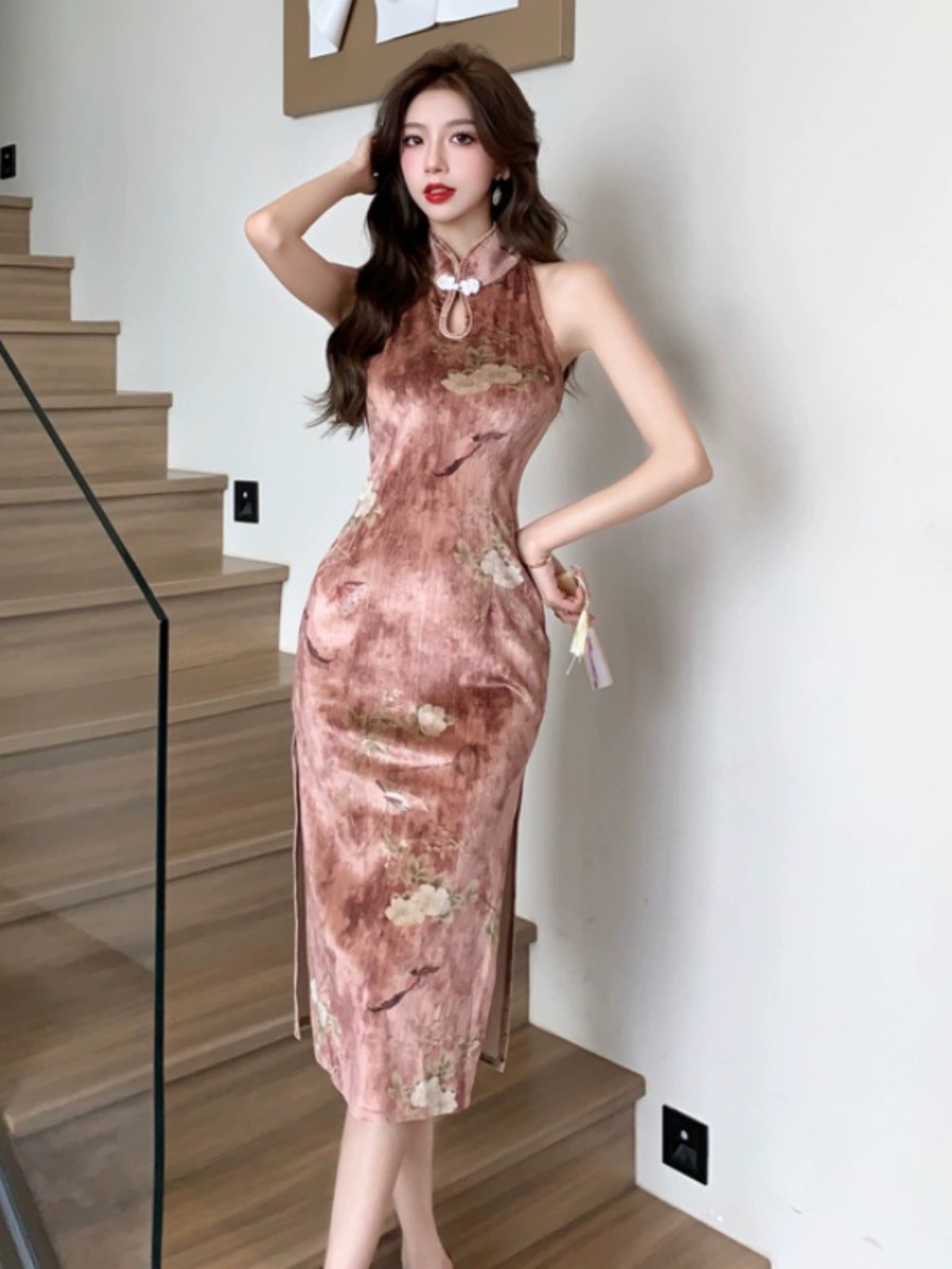 Wish you not qipao dress Q164