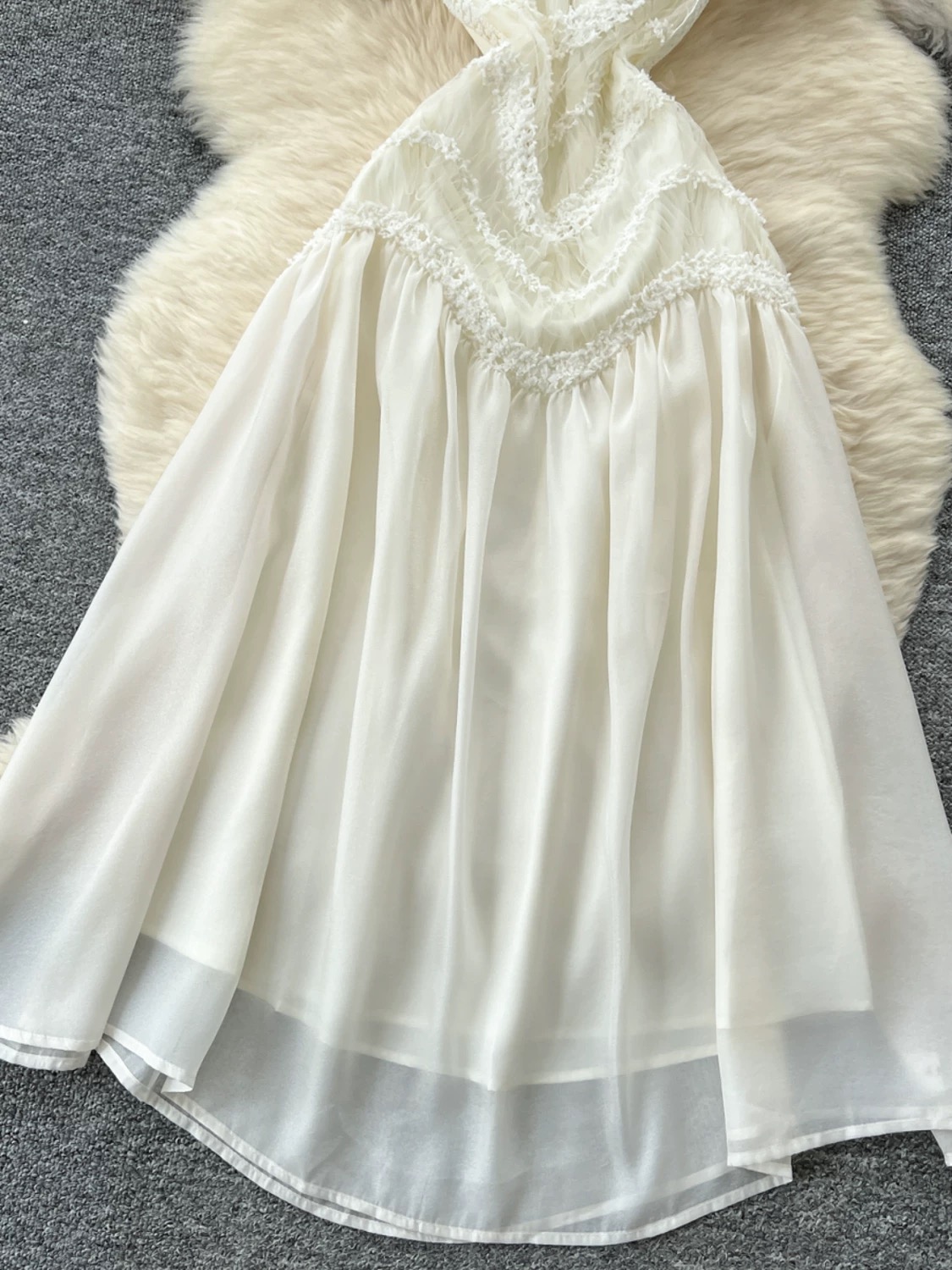 Double scoop dress FD1062 image