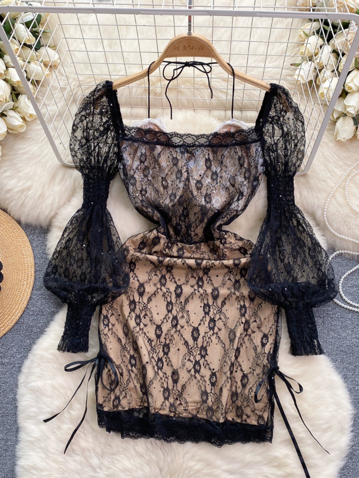 Fits just right lace dress CBC735