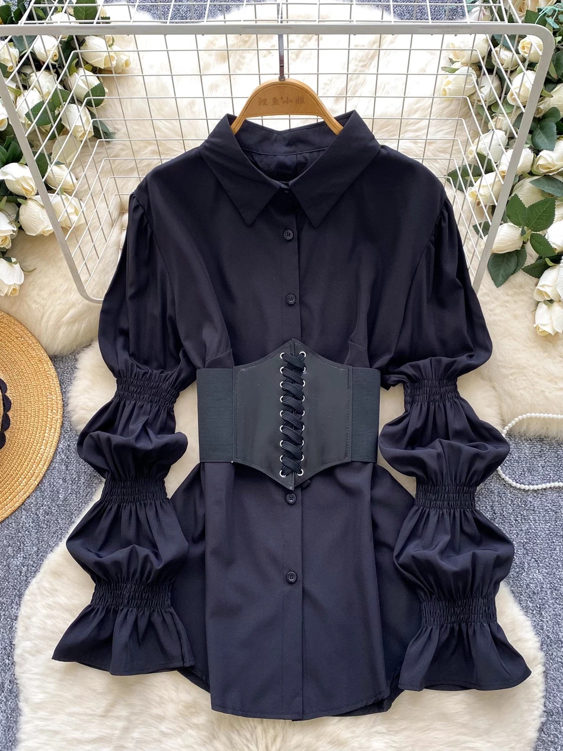 V nice to meet you shirt set SS146 image