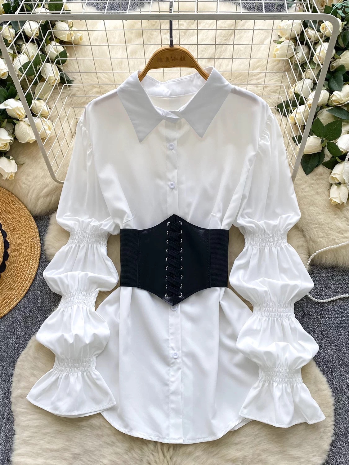 V nice to meet you shirt set SS146