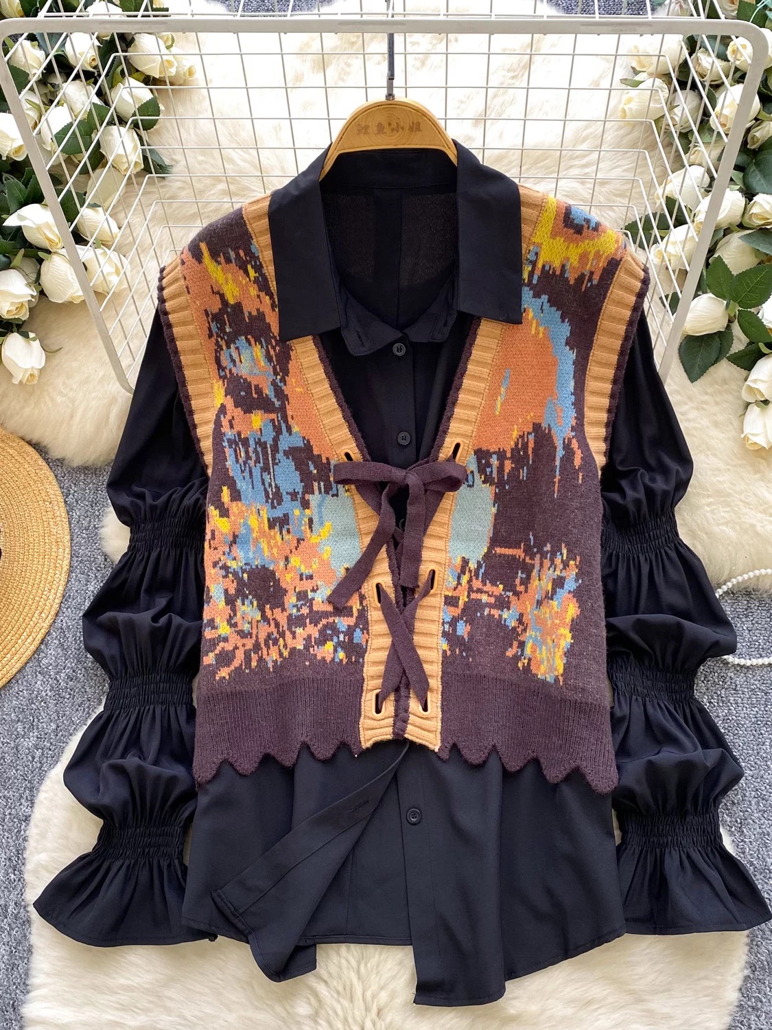 Calling again shirt set SS143 image