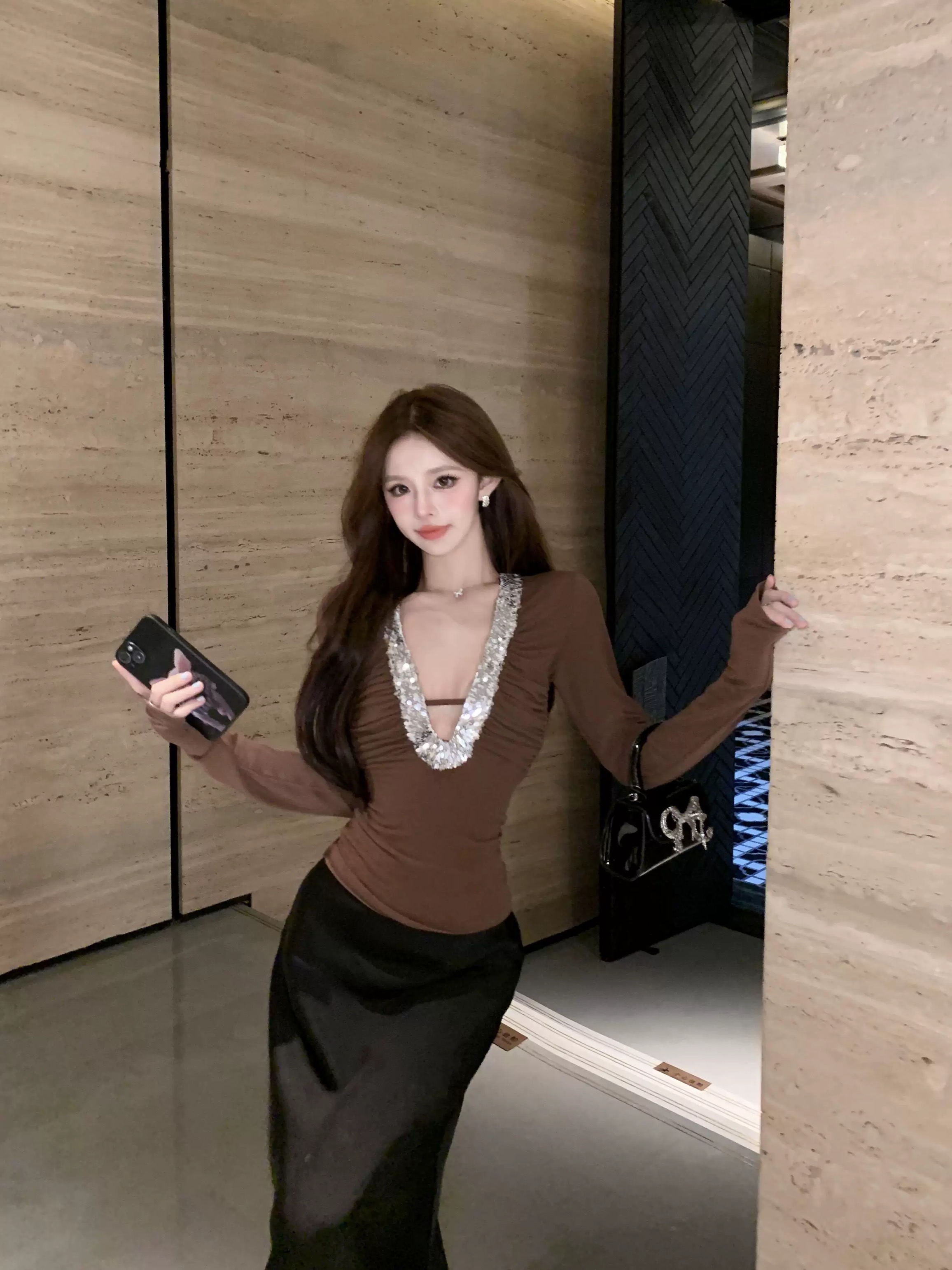 Casual date top CTO251